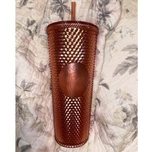 Rose Gold Starbucks Tumbler
